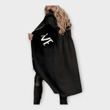 Karolína Sofisticat Palton lung cu detalii moderne