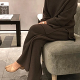 Sophie Martel | Set de relaxare din tricot rib – Confort și eleganță